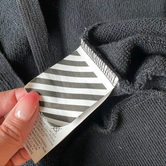 Off-White Zipped Fire Tape Hoodie - Picture 8 of 16